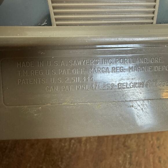 Sawyer's Brown VINTAGE ViewMaster with 1948 California USA Picture Reel - Picture 2 of 12